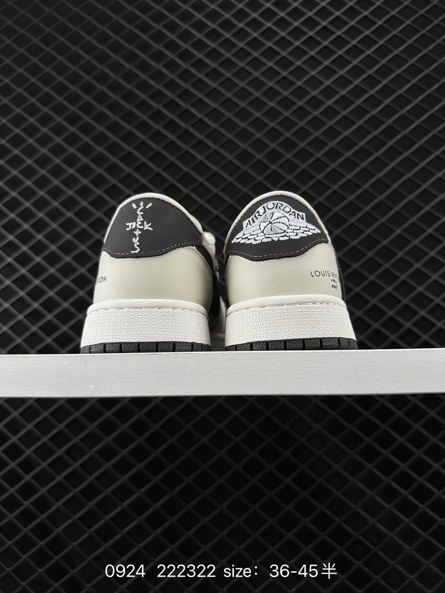 fragment design x Travis Scott x Nike Air Jordan 1 Low OG SP”Black/Green Toe“